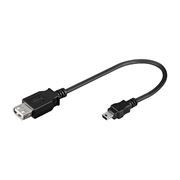  USB 2.0 Af - mini Bm, 0.3 , Premier (5-941)