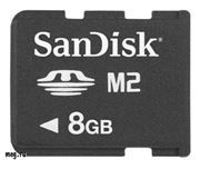 ����� ������ Memory Stick Micro M2 8 Gb Sandisk