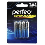  AAA Perfeo LR03/4BL Super Alkaline, 4, 