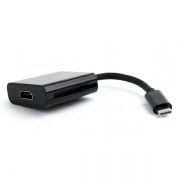  USB Type C(m) - HDMI(f), 15 , Cablexpert (A-CM-HDMIF-01)