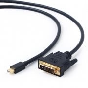  mini DisplayPort/M - DVI/M, 1.8 , , Cablexpert (CC-mDPM-DVIM-6)