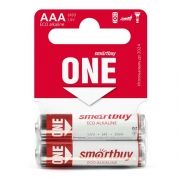  AAA Smartbuy ONE LR03/2SB Eco Alkaline, 2 , Shrink Card (SOBA-3A02SB-Eco)
