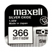  Maxell SR1116W 366 1.55V, 1 , 