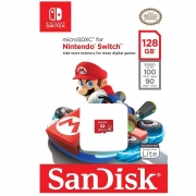   Micro SDXC 128Gb SanDisk Nintendo Switch 100/90 / (SDSQXAO-128G-GN3ZN)
