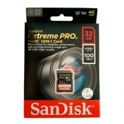   SDHC 32Gb SanDisk Extreme Pro U3 V30, 100/90 / (SDSDXXO-032G-GN4IN)