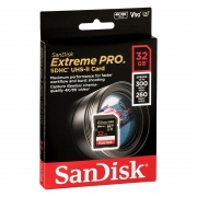   SDHC 32Gb SanDisk Extreme Pro UHS-II U3 V90, 300/260 /c (SDSDXDK-032G-GN4IN)