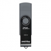 256Gb Smartbuy Twist Dual USB 3.0/Type C (SB256GB3DUOTWK)