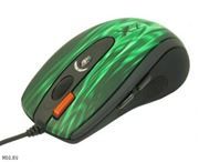 ���� ������� A4-TECH XL-750BK Green Fire 3600 dpi  USB