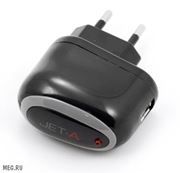 �������� ���������� JET.A Glower 220V->5V USB (1000��)