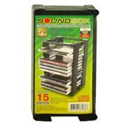Подставка для дисков 15 CD Sound Box CD-15, черная