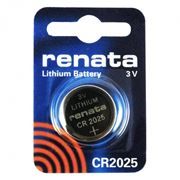 Батарейка CR2025 Renata, 1 шт, блистер