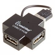 HUB 4-port Smartbuy SBHA-6900-K Black USB2.0