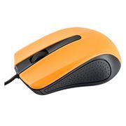 Мышь Perfeo Rainbow PF-353-OP-OR, чёрно-оранжевая, USB (PF_3441)