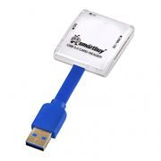 Карт-ридер внешний USB SmartBuy SBR-700-W White USB 3.0