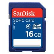   SDHC 16Gb SanDisk Class 4 (SDSDB-016G-B35)