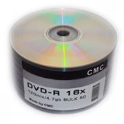 Диск DVD-R CMC 4,7 Gb 16x Blank, Bulk, 50шт