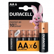 ��������� AA Duracell LR6-6BL, 6 ��, ������� (MN1500)