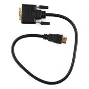 Кабель HDMI - DVI, 0.5 м, Cablexpert (CC-HDMI-DVI-0.5M)