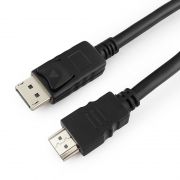Кабель DisplayPort/M - HDMI/M, 1.8 м, черный, Cablexpert (CC-DP-HDMI-6)