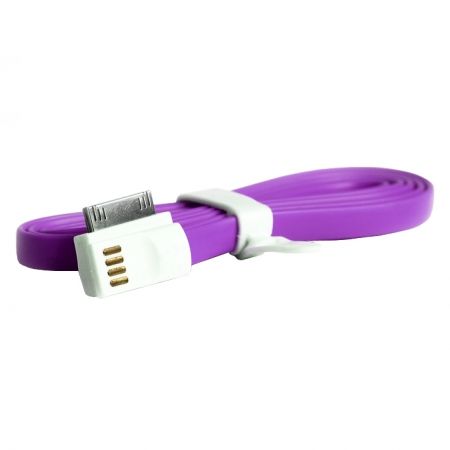  USB 2.0 Am=>Apple 30 pin, , 1.2 , , Smartbuy (iK-412m purple)