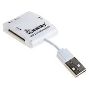 Карт-ридер внешний USB Smartbuy SBR-713-W White