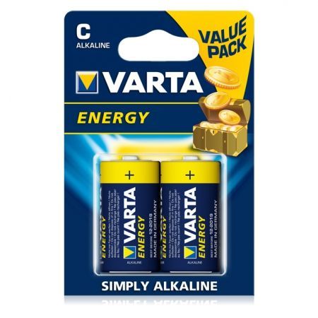 ��������� C Varta LR14/2BL Energy, ��������, 2 ��, � �������� (4114-229)