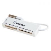 Карт-ридер внешний USB Smartbuy SBR-717-W White