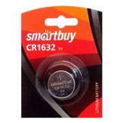 Батарейка CR1632 Smartbuy, 1 шт, блистер (SBBL-1632-1B)