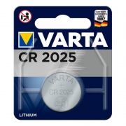 Батарейка CR2025 VARTA, 1 шт, блистер