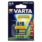 Аккумулятор AA VARTA 2700мА/ч Ni-Mh, 2шт, блистер (5706301402)