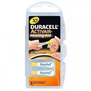Батарейка DURACELL ActivAir DA10 для слуховых аппаратов, 6 шт, блистер