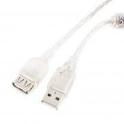   USB 2.0 Am=>Af - 4.5 , , , Cablexpert Pro (CCF-USB2-AMAF-TR-15)