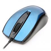 Мышь Gembird MOP-405-B, бесшумные кнопки, синяя, USB