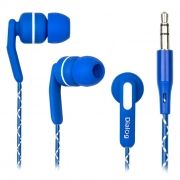 Наушники-вкладыши Dialog EP-F15 со светящимся кабелем, синие
