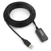    USB 2.0 Am=>Af - 4.8 , , Gembird (UAE016-BLACK)