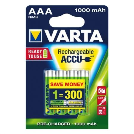  AAA Varta Ready2Use 1000/ Ni-Mh, 4,  (05703301404)
