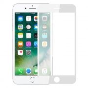 Защитное стекло для экрана iPhone 8+ White, Full Screen, Perfeo (PF_5328)