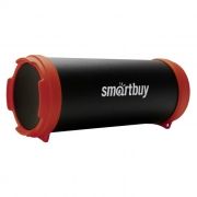 Колонка 1.0 Smartbuy TUBER MKII, Bluetooth, MP3, FM, черный/красный (SBS-4300)