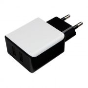 Зарядное устройство Cablexpert MP3A-PC-14 100/220V->5V, 2.1A 2xUSB