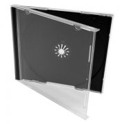 BOX 1 CD Jewel Case, черный, полновесный трей