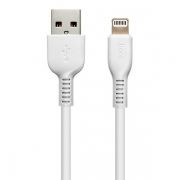 Кабель USB 2.0 Am=>Apple 8 pin Lightning, 1 м, белый, Hoco X13 Easy charged