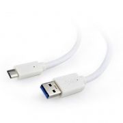  USB 3.1 Type C(m) - USB 3.0 Am - 1.0 ,  Cablexpert (CCP-USB3-AMCM-1M-W)
