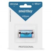 Батарейка CR 123A Smartbuy Lithium, 1 шт, блистер (SBBL-123A-1B)