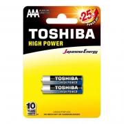 Батарейка AAA Toshiba LR03/2BL Alkaline, 2 шт, в блистере