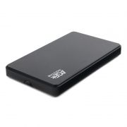 Внешний контейнер для 2.5 HDD/SSD S-ATA III AgeStar 3UB2P2, черный, пластик, USB 3.0