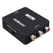 Конвертер HDMI->RCA (1x video, 2x audio), PAL/NTSC, Premier (5-984)
