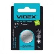 Батарейка CR2032 Videx, 1 шт, блистер
