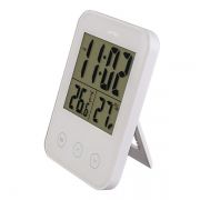 Термогигрометр комнатный Perfeo PF-S681 Touch с часами и будильником, белый (PF_A4860)