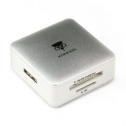 Карт-ридер внешний USB Konoos UK-32, microSD/SD/M2/MS, USB 3.0