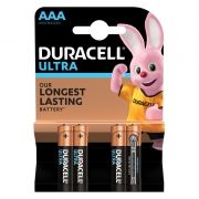 Батарейка AAA Duracell ULTRA POWER LR03-4BL, 4 шт, блистер